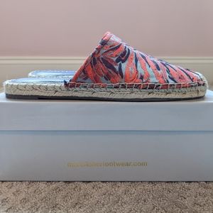 Marc Fisher espadrille slides NEW